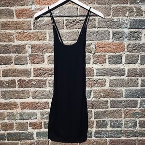 Basic Black Slinky Dress